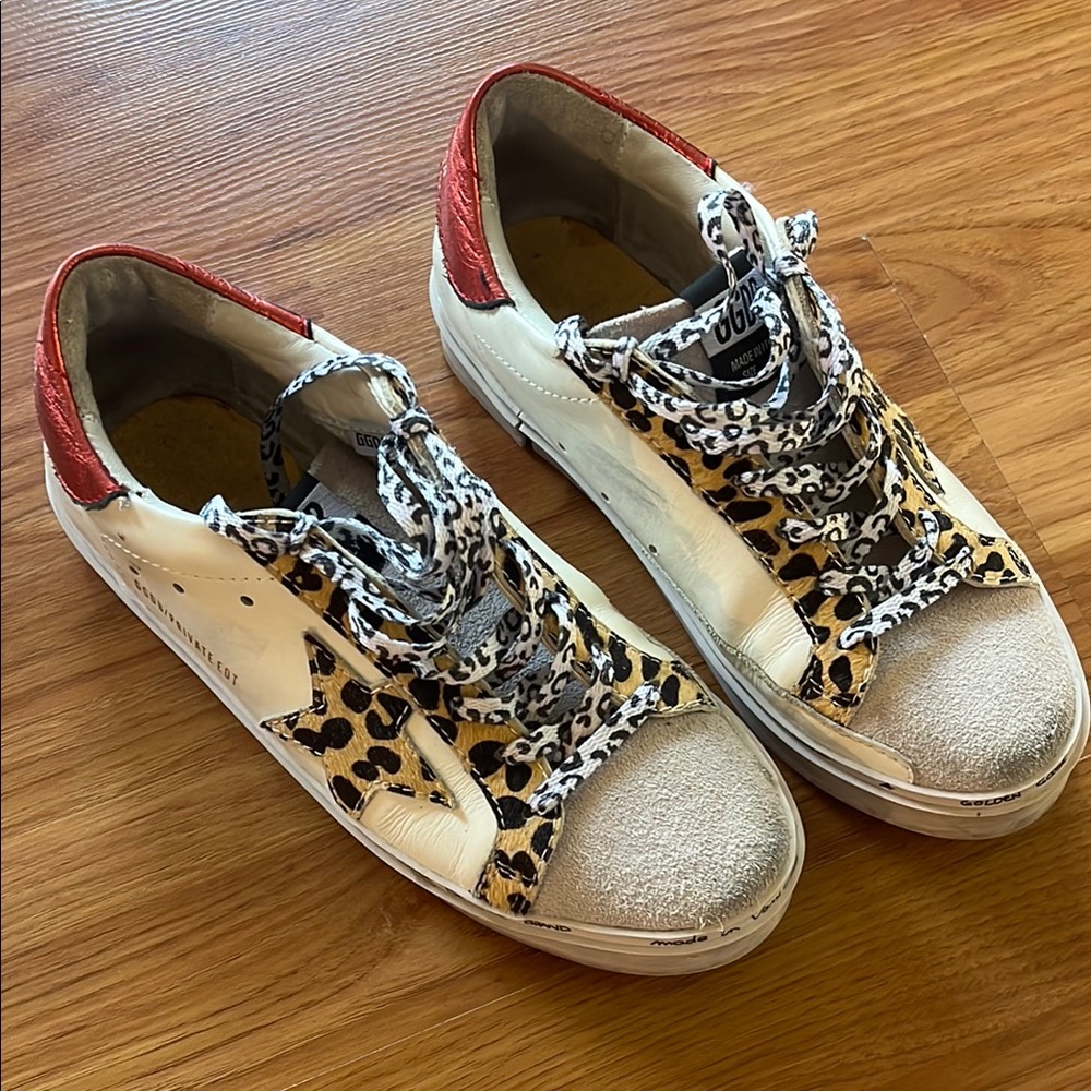 Women's white sneakers